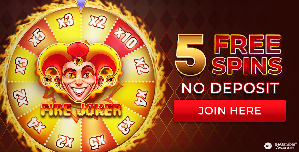 Fire Joker Spins Offer